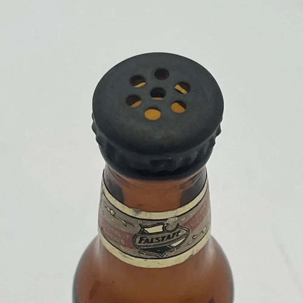Falstaff Mini Salt & Pepper Shaker Beer Bottles - Miniature 4